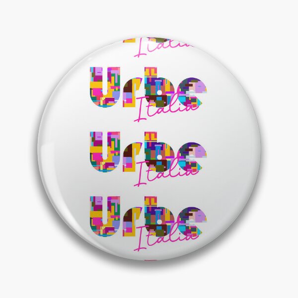 Item preview, Urbe, Savona, Italy, Italia, colorful typography design for travellers designed and sold by Wanderful-roads.