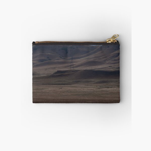 Item preview, Late-afternoon mountain landscape with power pole 16:9 crop designed and sold by lisavonbiela.