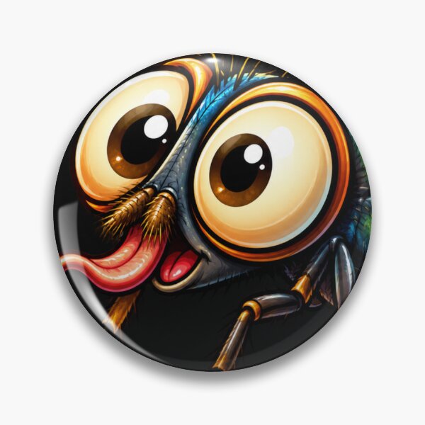 Item preview, Funny Googly Eyed Fly Cute Cartoon Bug designed and sold by JanRizz.