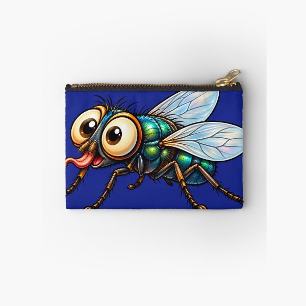 Item preview, Funny Googly Eyed Fly Cute Cartoon Bug designed and sold by JanRizz.