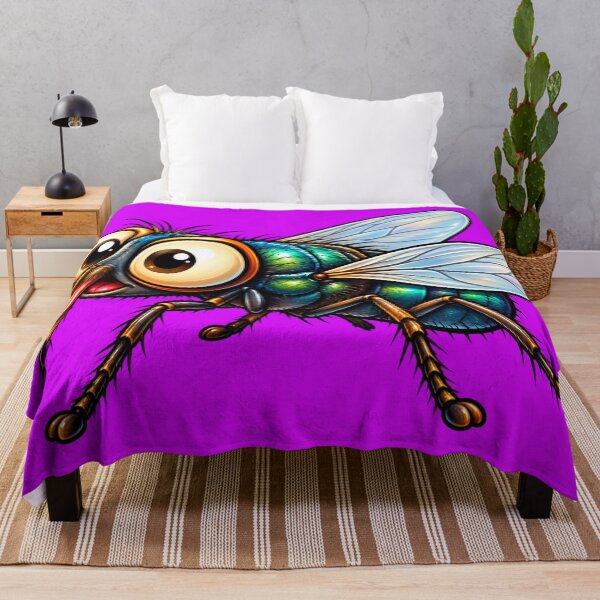 Item preview, Funny Googly Eyed Fly Cute Cartoon Bug designed and sold by JanRizz.