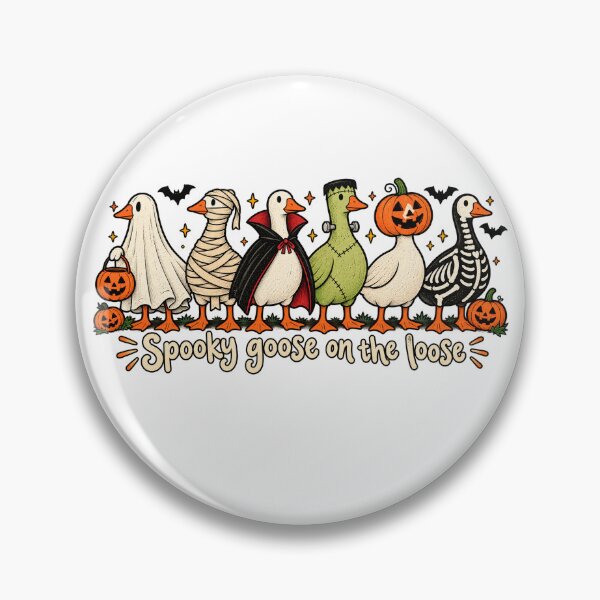 Item preview, Spooky Goose on the Loose Halloween Costume Geese designed and sold by will freed18.