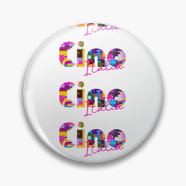 Item preview, Cino, Sondrio, Italy, Italia, colorful typography design for travellers designed and sold by Wanderful-roads.