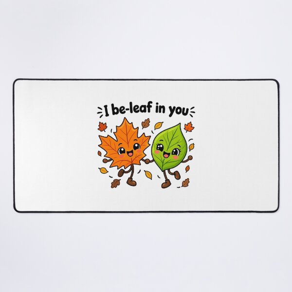 Item preview, I Be Leaf In You Cute Leaves Pun Funny Encouragement Fall designed and sold by Whirx.
