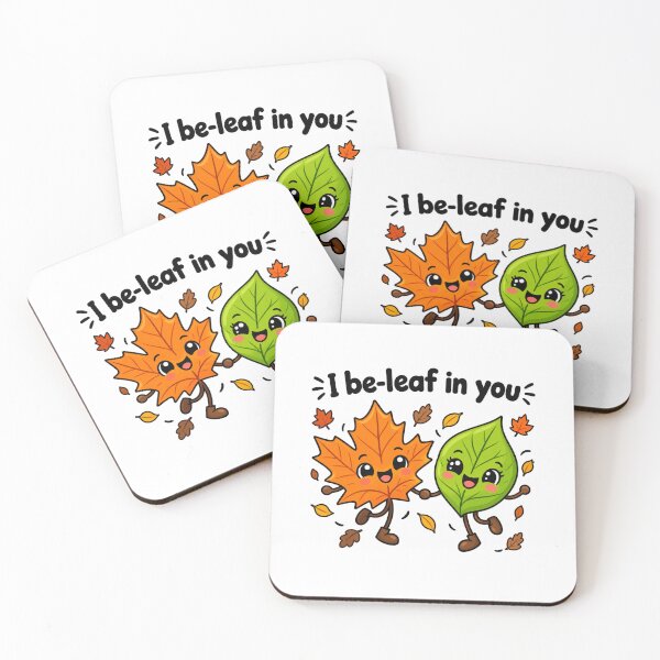 Item preview, I Be Leaf In You Cute Leaves Pun Funny Encouragement Fall designed and sold by Whirx.