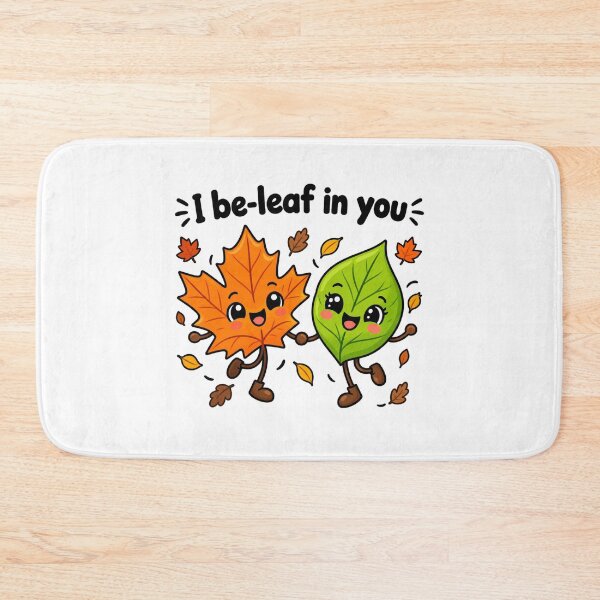 Item preview, I Be Leaf In You Cute Leaves Pun Funny Encouragement Fall designed and sold by Whirx.