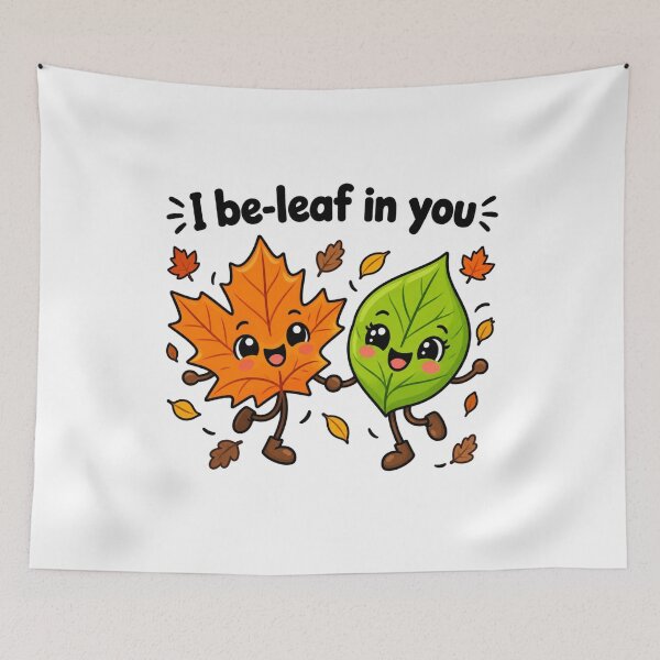 Item preview, I Be Leaf In You Cute Leaves Pun Funny Encouragement Fall designed and sold by Whirx.