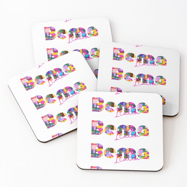 Item preview, Bema, Sondrio, Italy, Italia, colorful typography design for travellers designed and sold by Wanderful-roads.