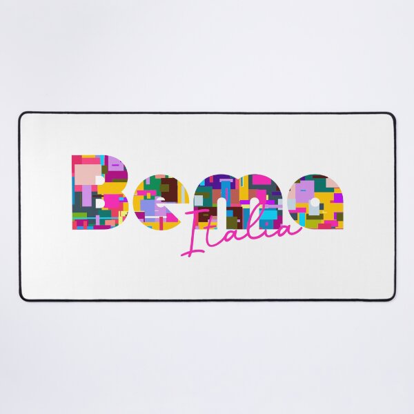 Item preview, Bema, Sondrio, Italy, Italia, colorful typography design for travellers designed and sold by Wanderful-roads.