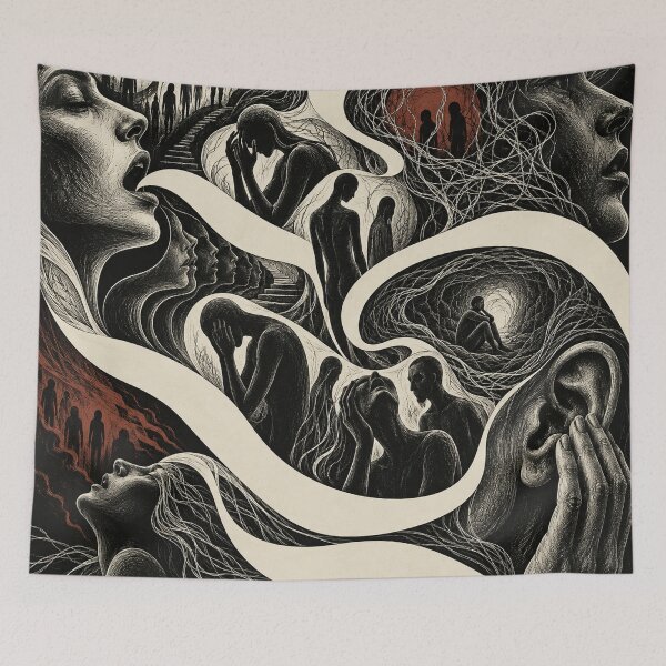 Item preview, The Voice Within – Psychological Collage designed and sold by SVox.