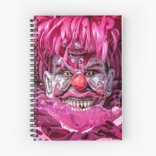Item preview, Creepy Horror Clown Pink Feathers Halloween Design designed and sold by Nicole Bleck.