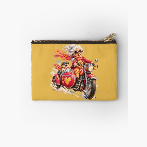 Item preview, Little Old Lady Motorcycle Sidecar — Cat Co-Pilot designed and sold by kornkobart.