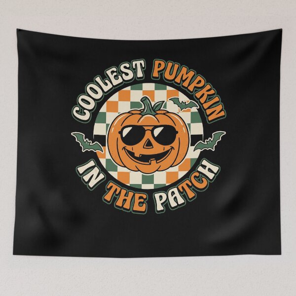 Item preview, Coolest Pumpkin In The Patch Chauves-Souris Rétro designed and sold by MizoX7.