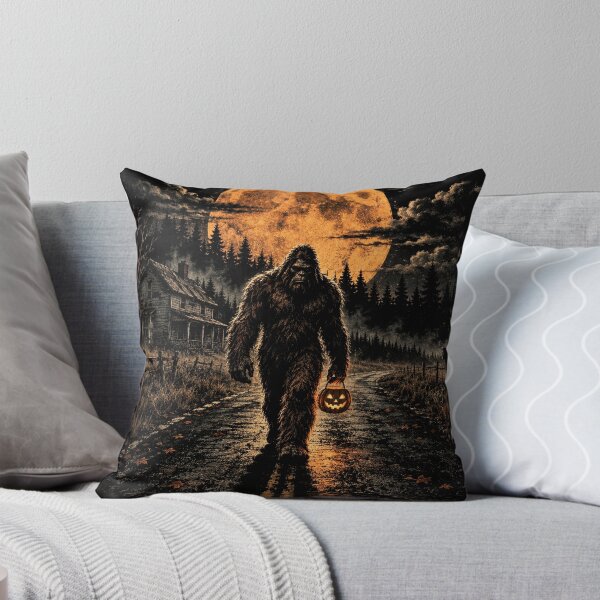 Item preview, Bigfoot Trick or Treat Halloween Full Moon Cryptid designed and sold by will freed18.
