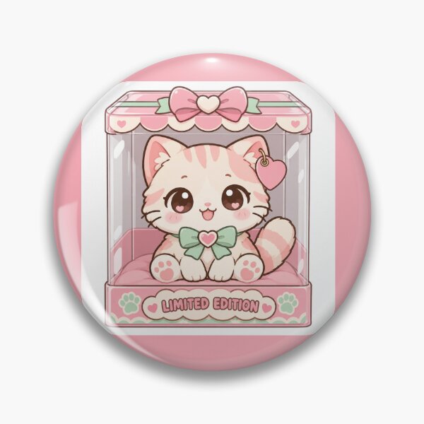 Item preview, Kawaii Collectible Cat in Pastel Display Case designed and sold by DmaarGroup.