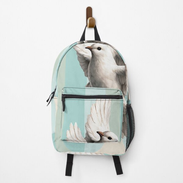 Item preview, Flying White Doves Peace Freedom Watercolor Illustration designed and sold by ZahraaStudio.