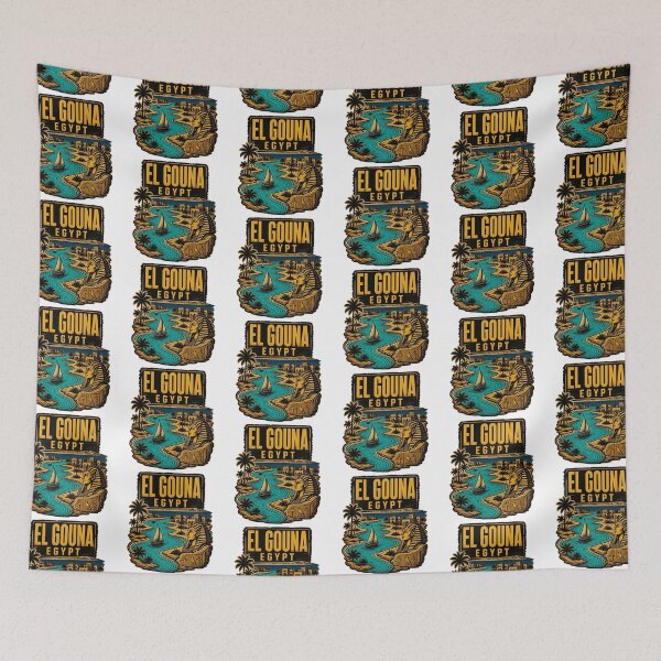 Item preview, El Gouna Egypt Vintage Travel Tourism designed and sold by TravelersGems.