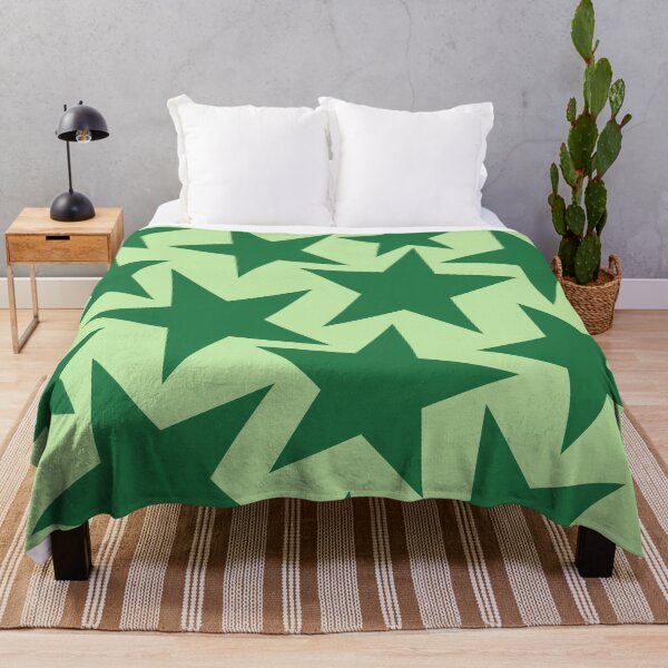 Item preview, Large Green Stars designed and sold by Jeallan Designs.