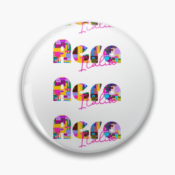 Item preview, Agra, Varese, Italy, Italia, colorful typography design for travellers designed and sold by Wanderful-roads.