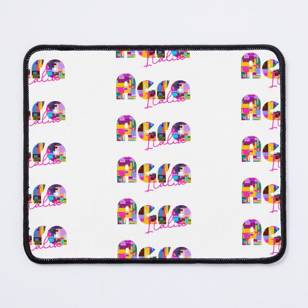 Item preview, Agra, Varese, Italy, Italia, colorful typography design for travellers designed and sold by Wanderful-roads.
