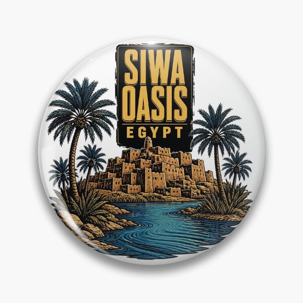 Artikelvorschau, Siwa-Oase, Ägypten – Vintage-Reisen und Tourismus entworfen und verkauft von TravelersGems.