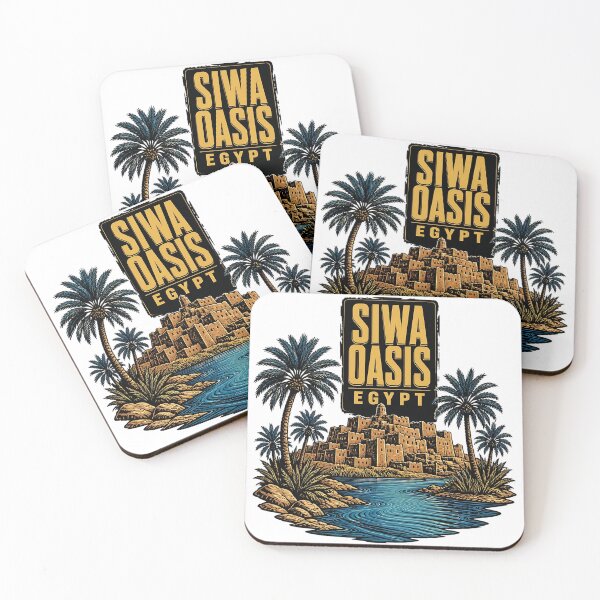Item preview, Siwa Oasis Egypt Vintage Travel Tourism designed and sold by TravelersGems.