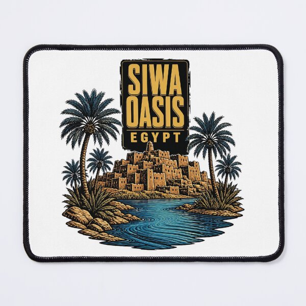 Item preview, Siwa Oasis Egypt Vintage Travel Tourism designed and sold by TravelersGems.