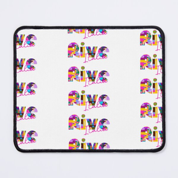 Item preview, Rive, Vercelli, Italy, Italia, colorful typography design for travellers designed and sold by Wanderful-roads.
