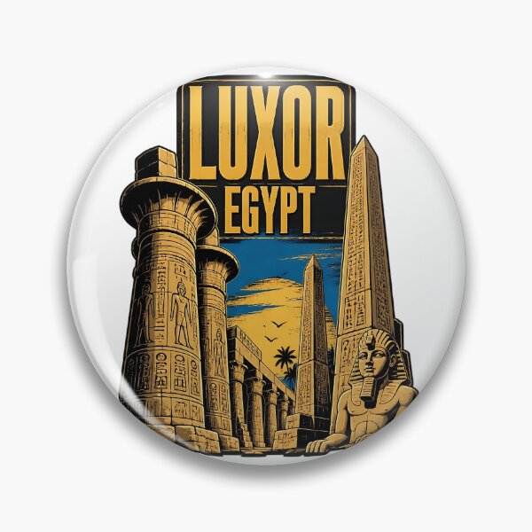 Item preview, Luxor Egypt Vintage Travel Tourism designed and sold by TravelersGems.