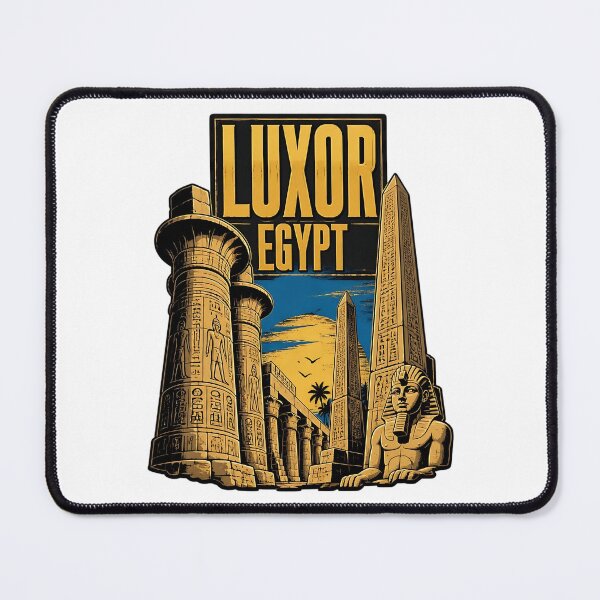 Item preview, Luxor Egypt Vintage Travel Tourism designed and sold by TravelersGems.
