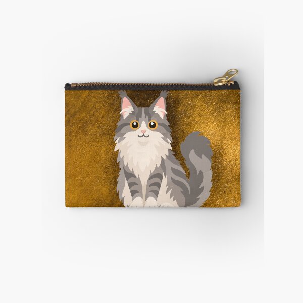 Item preview, Cute Maine Coon Cat Merry Christmas Holiday Art designed and sold by stormk10.