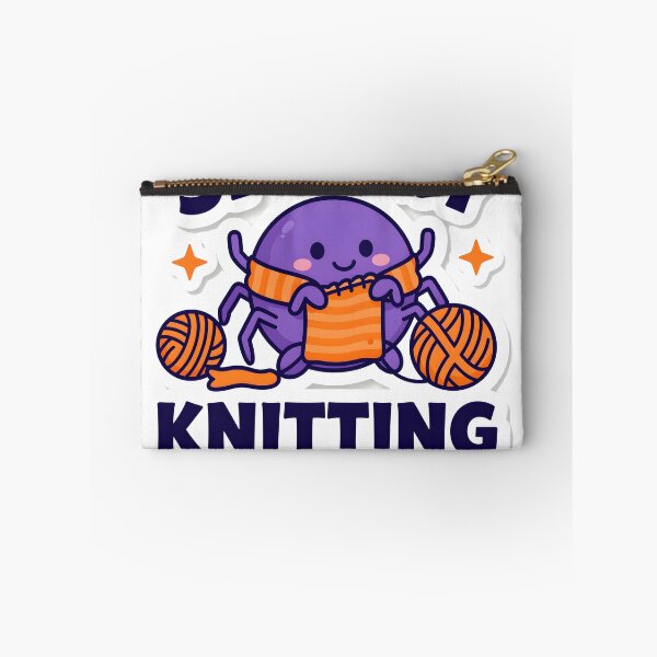 Item preview, Spooky Knitting Club Cute Spider designed and sold by chill-a-lot.