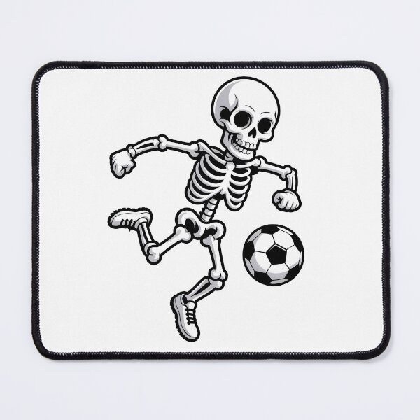 Item preview, Spooky Skeleton Soccer Halloween Football Design designed and sold by limanol.