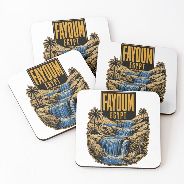 Item preview, Fayoum Egypt Vintage Travel Tourism designed and sold by TravelersGems.