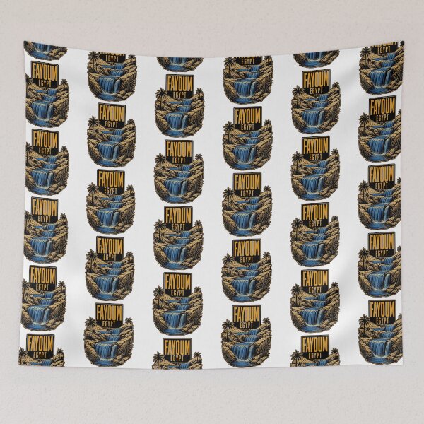 Item preview, Fayoum Egypt Vintage Travel Tourism designed and sold by TravelersGems.