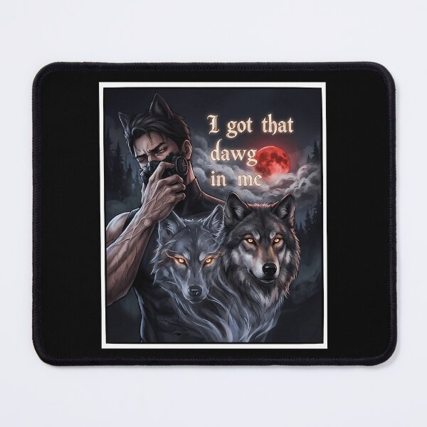 Item preview, Vintage Valko Love And Deepspace Wolf I Got That Dog In Me designed and sold by CortezPalmer.