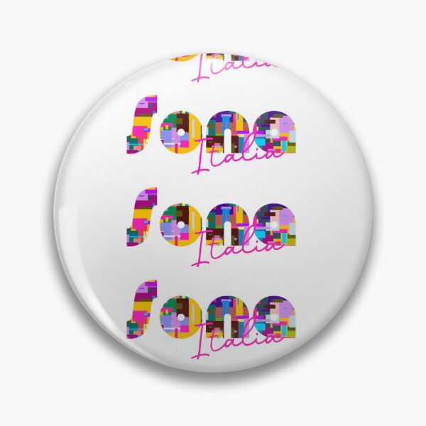 Item preview, Sona, Verona, Italy, Italia, colorful typography design for travellers designed and sold by Wanderful-roads.