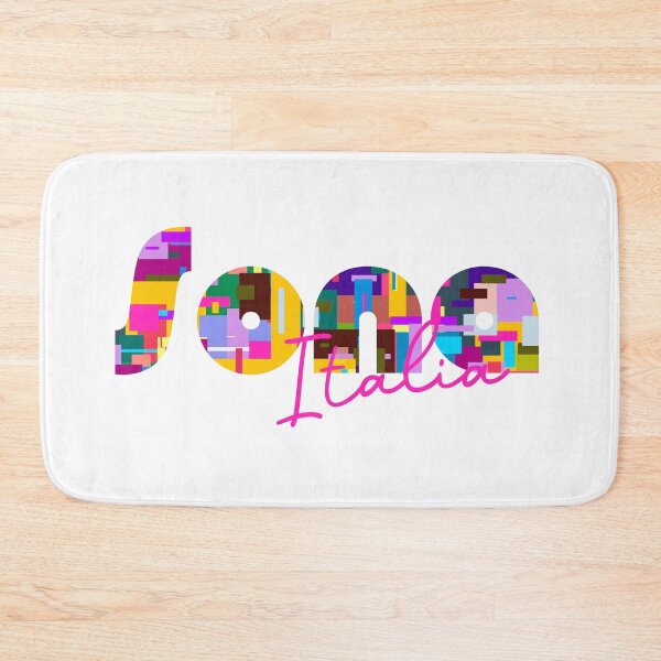Item preview, Sona, Verona, Italy, Italia, colorful typography design for travellers designed and sold by Wanderful-roads.