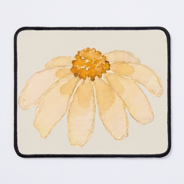 Item preview, Watercolor Daisy - Botanical Floral Mural Art - Seamless Background designed and sold by SuperMama1973.