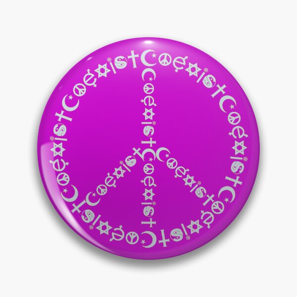 Item preview,  Gray Violet Peace designed and sold by lifeinspired4u.