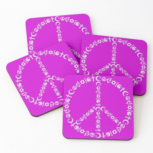 Item preview,  Gray Violet Peace designed and sold by lifeinspired4u.