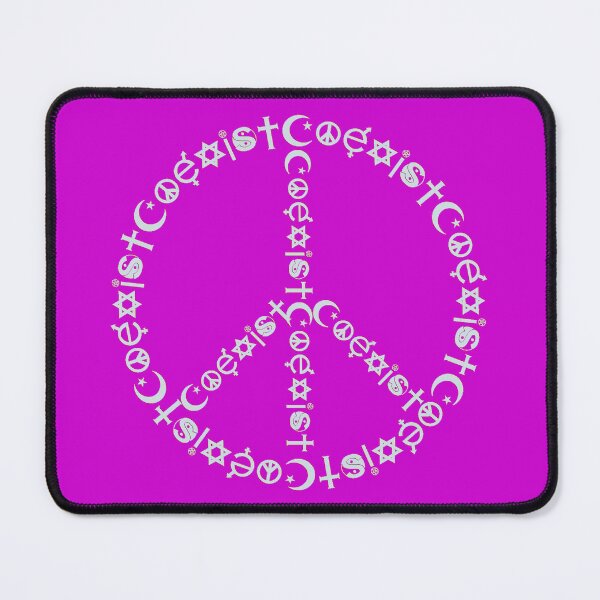 Item preview, Gray Violet Peace designed and sold by lifeinspired4u.