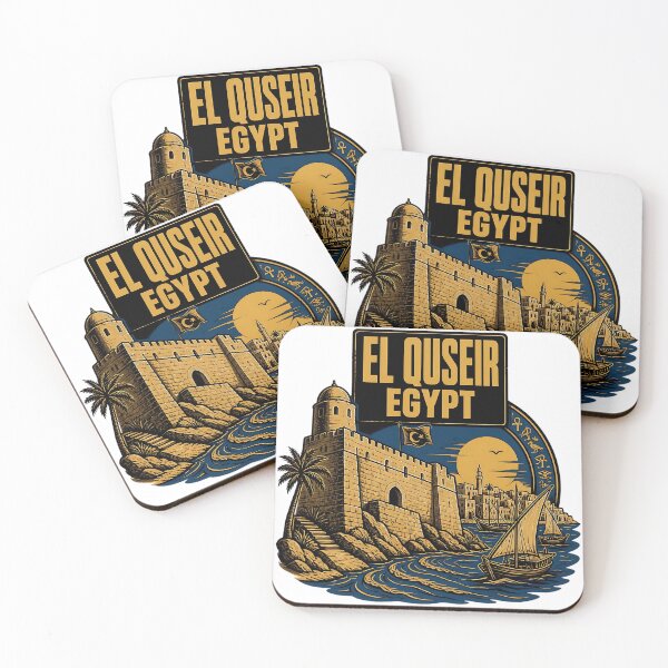 Item preview, El Quseir Egypt Vintage Travel Tourism designed and sold by TravelersGems.