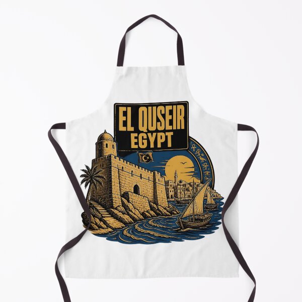 Item preview, El Quseir Egypt Vintage Travel Tourism designed and sold by TravelersGems.