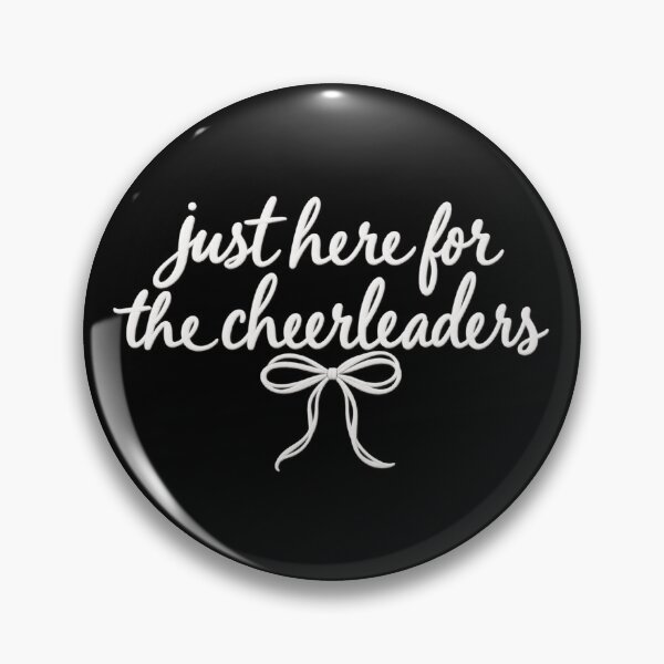 Item preview, Just Here for Cheerleaders Funny Cheerleading Fan Cheer Mom Dad Family Humor designed and sold by 76Valeria.