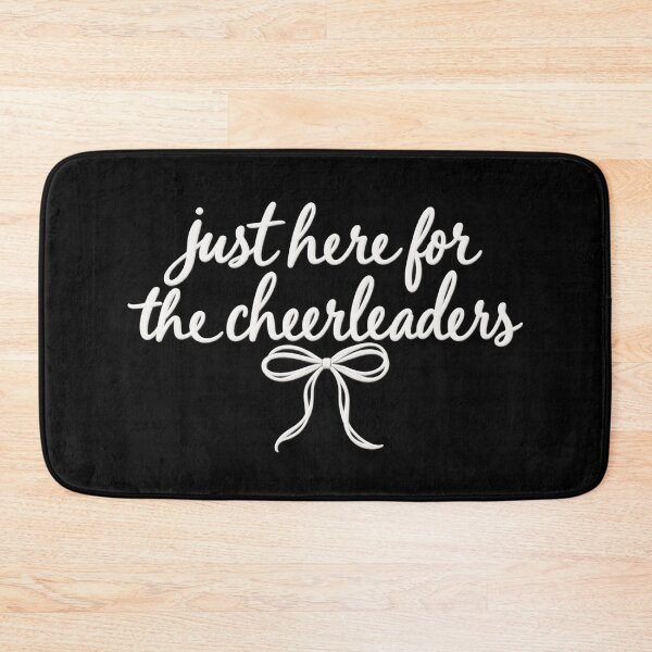 Item preview, Just Here for Cheerleaders Funny Cheerleading Fan Cheer Mom Dad Family Humor designed and sold by 76Valeria.