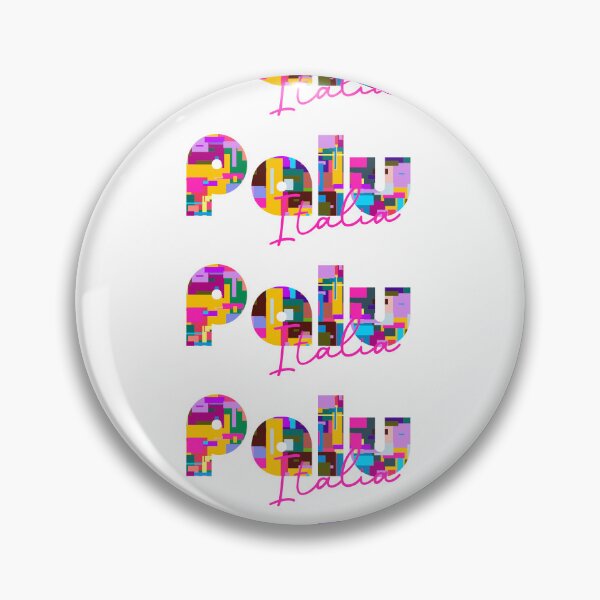 Item preview, Palù, Verona, Italy, Italia, colorful typography design for travellers designed and sold by Wanderful-roads.
