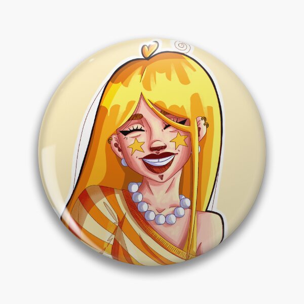 Item preview, Yellow Aesthetic Girl Cutesy Character pt 3 designed and sold by PingusPickle.