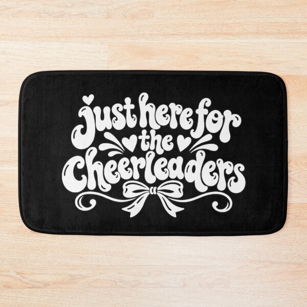 Item preview, Just Here for Cheerleaders Funny Cheerleading Fan Cheer Mom Dad Family Humor designed and sold by 76Valeria.