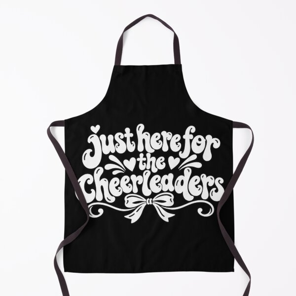 Item preview, Just Here for Cheerleaders Funny Cheerleading Fan Cheer Mom Dad Family Humor designed and sold by 76Valeria.